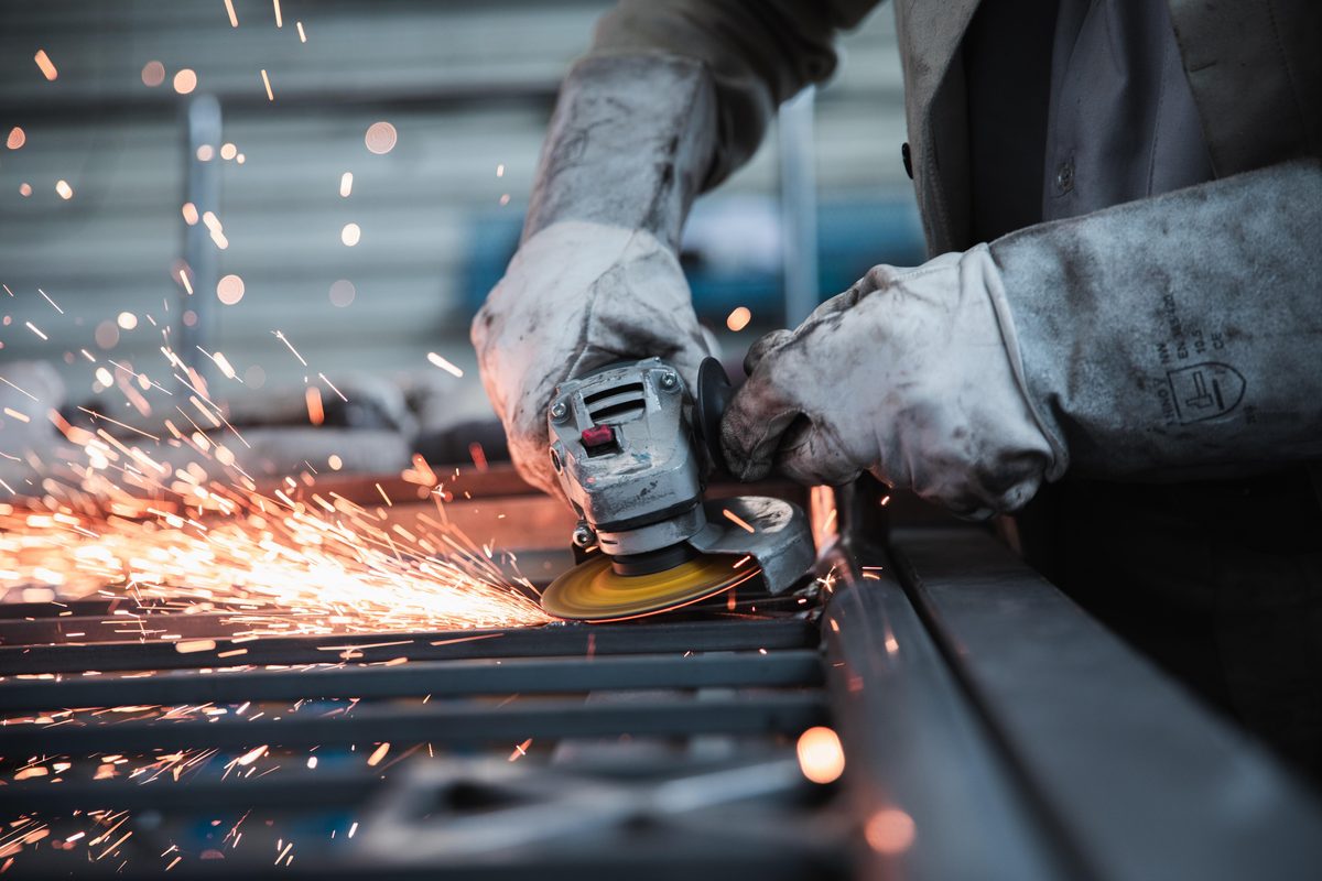 Lardner Elevator manufacturing technician at work